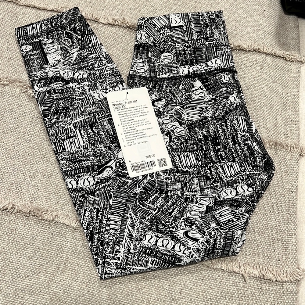 Lululemon wunder train HR tight 25 inch everlux
